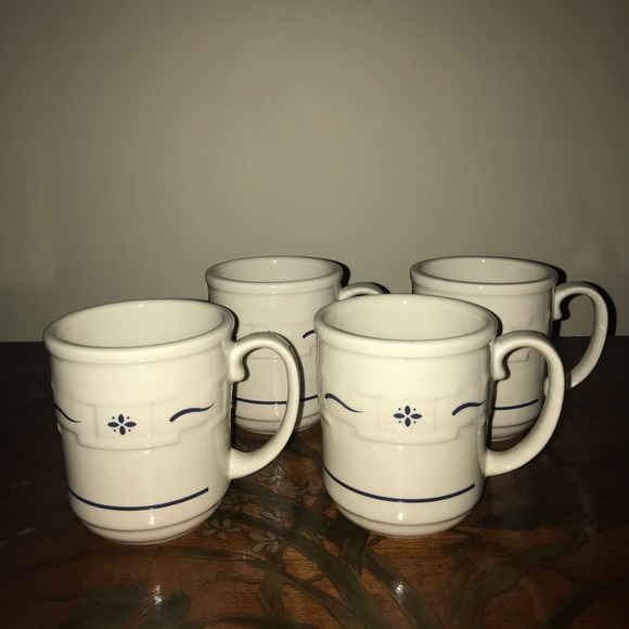 4 set of Longaberger mugs - Picture 1 of 2